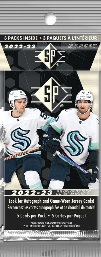 2022-23 Upper Deck SP Hockey Hanger Pack